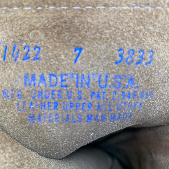 Minnetonka high moccasin fringe boots 7 suede leather vintage 80’s Adam Ant - Picture 6 of 8